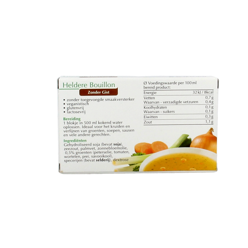 Cenovis Heldere bouillon gistvrij tabletten 88 Gram