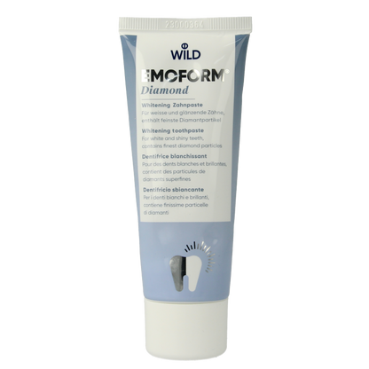 Emoform Tandpasta diamond whitening met fluoride 75 Milliliter