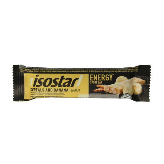 Isostar Energy sport bar cereals & banana single 40.00 Gram