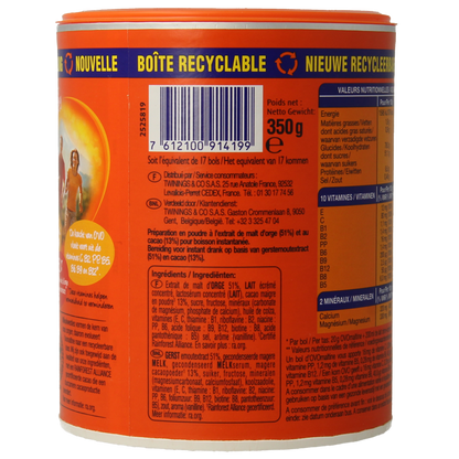 Ovomaltine Poeder 350 Gram