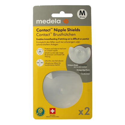 Medela Contact tepelhoedjes maat M 1 Paar