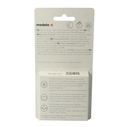 Medela Contact tepelhoedjes maat L 1 Paar