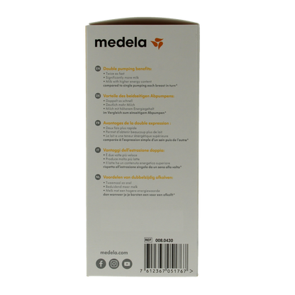 Medela Symphony afkolfset dubbel maat S 1 Set
