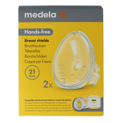 Medela Handsfree borstschild Symphony 21mm 1.00 Stuks