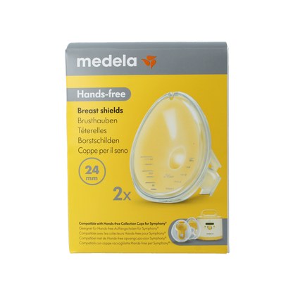 Medela Handsfree borstschild Symphony 24mm 1.00 Stuks