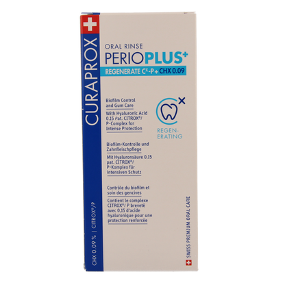 Curaprox Perio plus+ regenerate CHX 0.09 mondspoeling 200.00 Milliliter