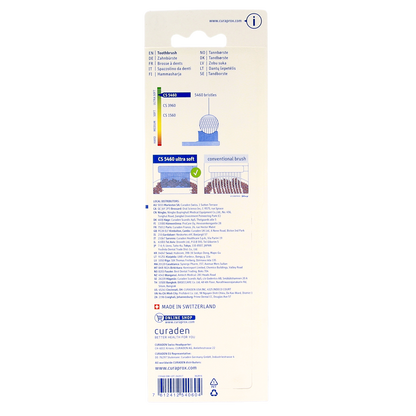 Curaprox Tandenborstel CS 5460 ultra soft 3-pack 3.00 Stuks