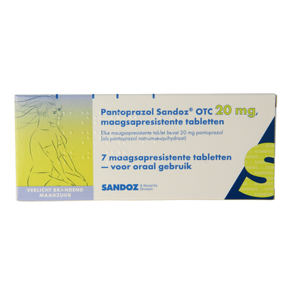 Sandoz Pantoprazol 20mg 7 Tabletten