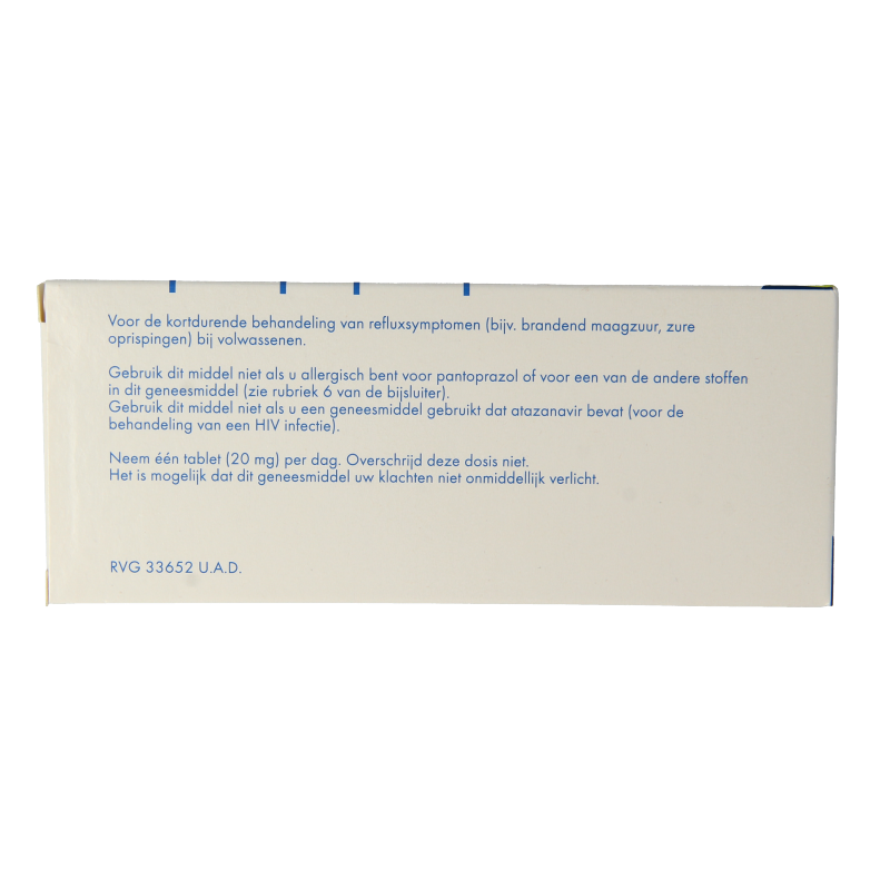 Sandoz Pantoprazol 20mg 7 Tabletten