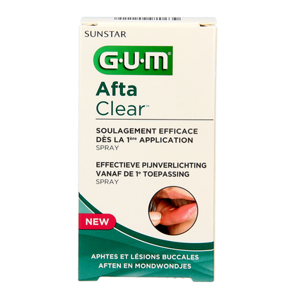 GUM Aftaclear spray 15.00 Milliliter