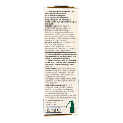 GUM Aftaclear spray 15.00 Milliliter