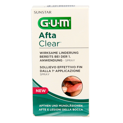 GUM Aftaclear spray 15.00 Milliliter