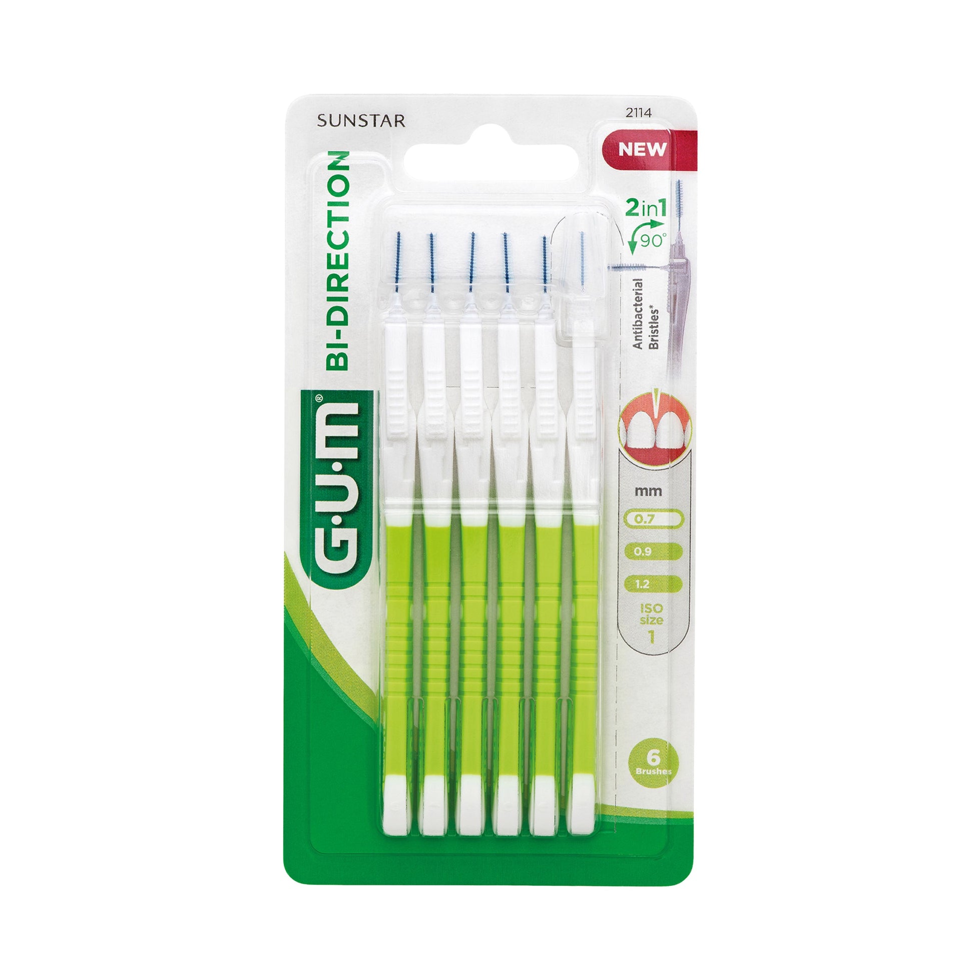 GUM Bi-direction 0.7mm  6.00 Stuks