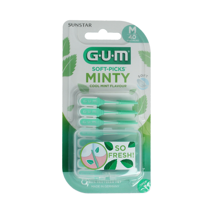 GUM Soft-Picks comfort flex mint medium 40.00 Stuks