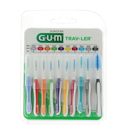 GUM Trav-ler ragers multipack 10.00 Stuks