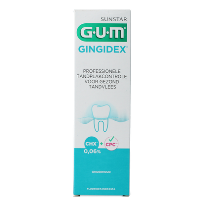 GUM Gingidex tandpasta tube 75.00 Milliliter