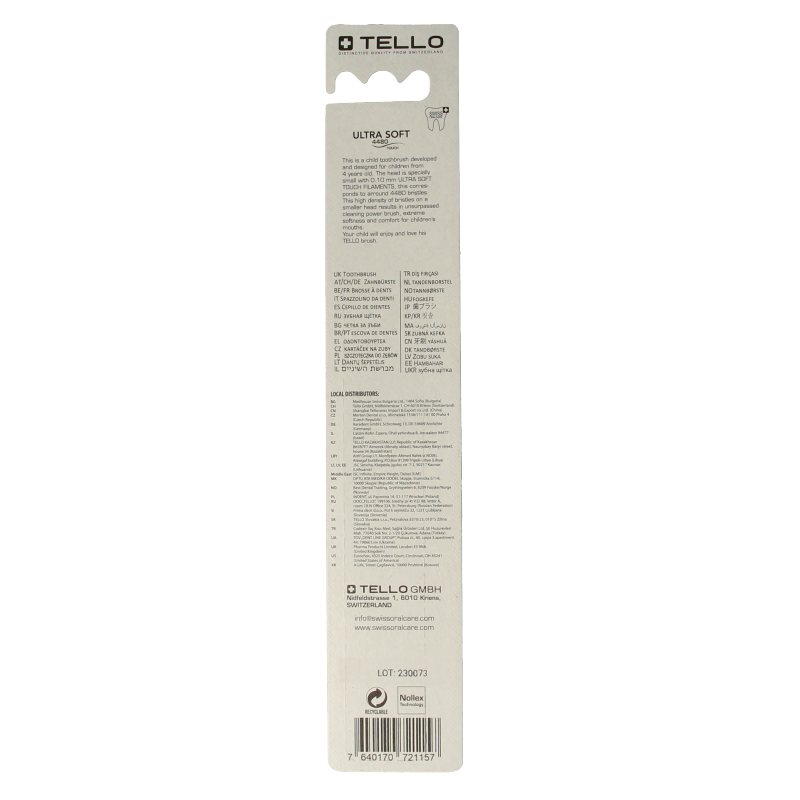 Tello Tandenborstel kids 4480 1 Stuks