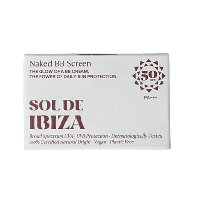 Sol De Ibiza Gezichtscreme getint nude SPF50 35.00 Gram