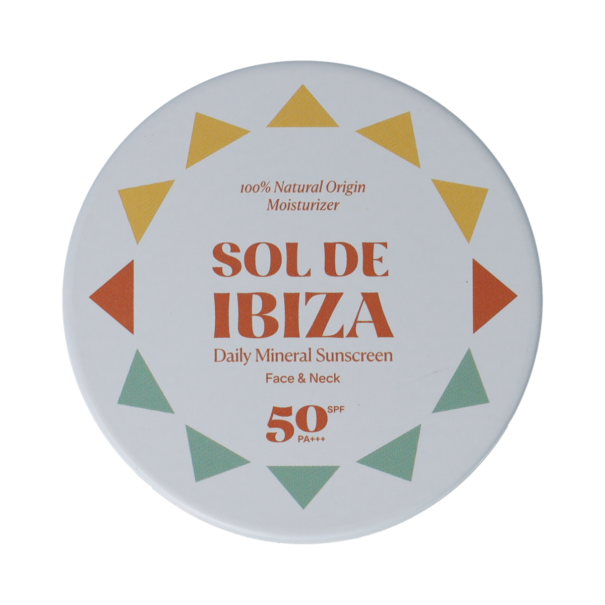 Sol De Ibiza Zonnebrandcrème voor gezicht & nek SPF50 35.00 Gram
