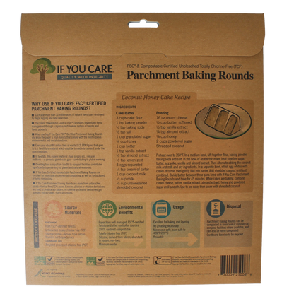If You Care Bakpapier rond 24.00 Stuks