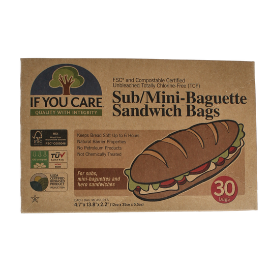 If You Care Mini baguette & sandwich bags 30.00 Stuks