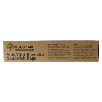 If You Care Mini baguette & sandwich bags 30.00 Stuks