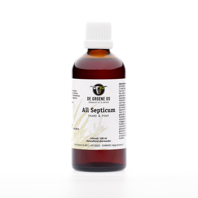 Groene Os All septicum paard/pony 100 Milliliter