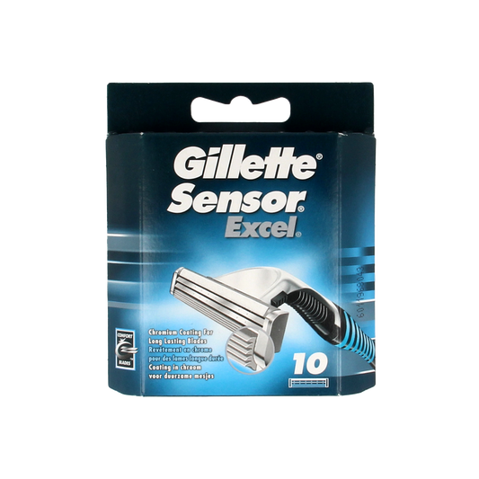 Gillette Sensor excel mesjes 10.00 Stuks