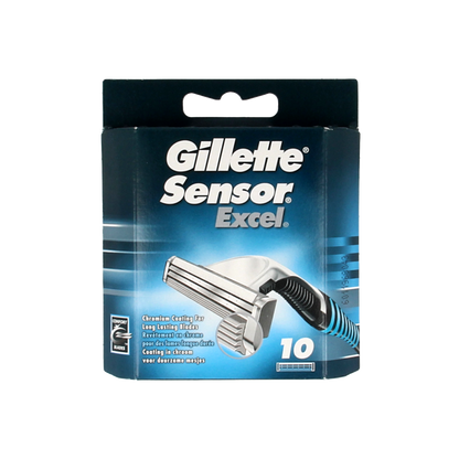 Gillette Sensor excel mesjes 10 Stuks