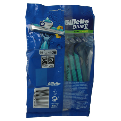 Gillette Blue II wegwerpmesjes 10.00 Stuks