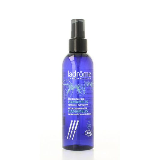 Ladrome Hamameliswater spray bio (hydrolaat) 200 Milliliter