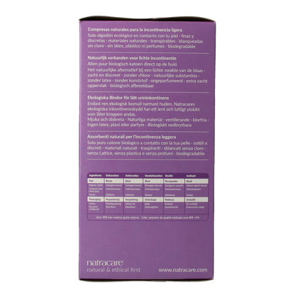 Natracare Dry & light pads 20 Stuks