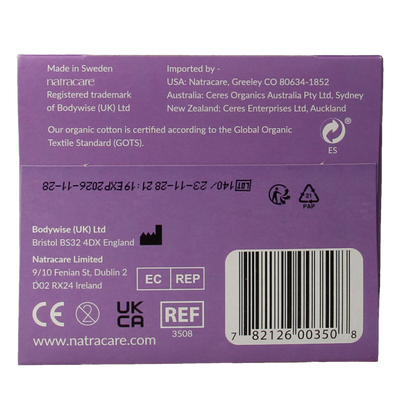 Natracare Dry & light pads 20 Stuks
