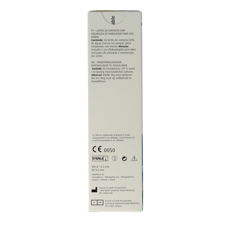 Bausch & Lomb Daglenzen -6.00 30 Stuks