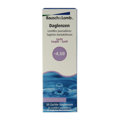 Bausch & Lomb Daglenzen -4.50 30 Stuks