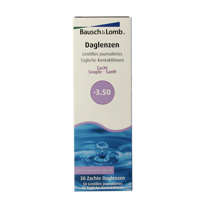 Bausch & Lomb Daglenzen -3.50 30.00 Stuks