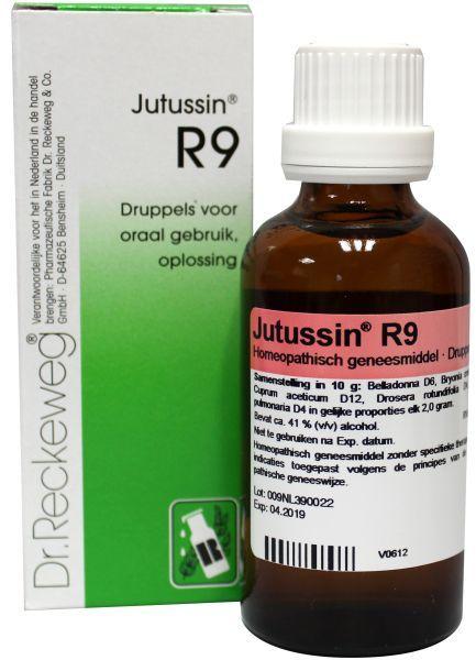 Reckeweg Jutussin druppels R9 50 Milliliter