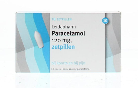 Leidapharm Paracetamol 120mg 10 Zetpillen