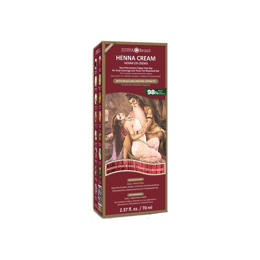 Surya Brasil Henna haarverf creme reddish dark blonde 70 Milliliter