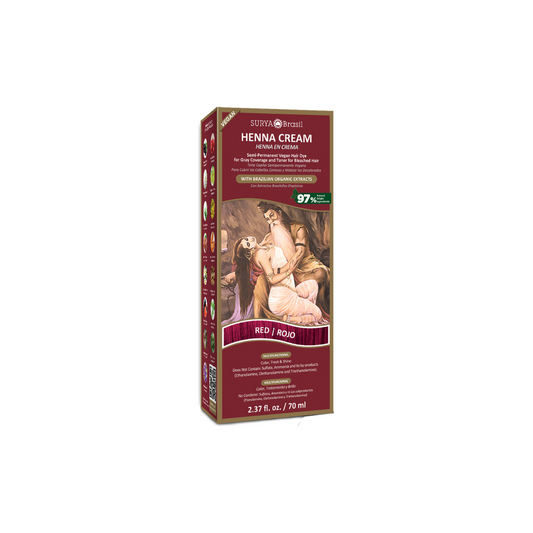 Surya Brasil Henna haarverf creme rood 70.00 Milliliter