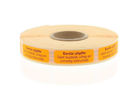 Blockland Strooketiket eerste uitgifte 30 x 10mm 1000 Stuks