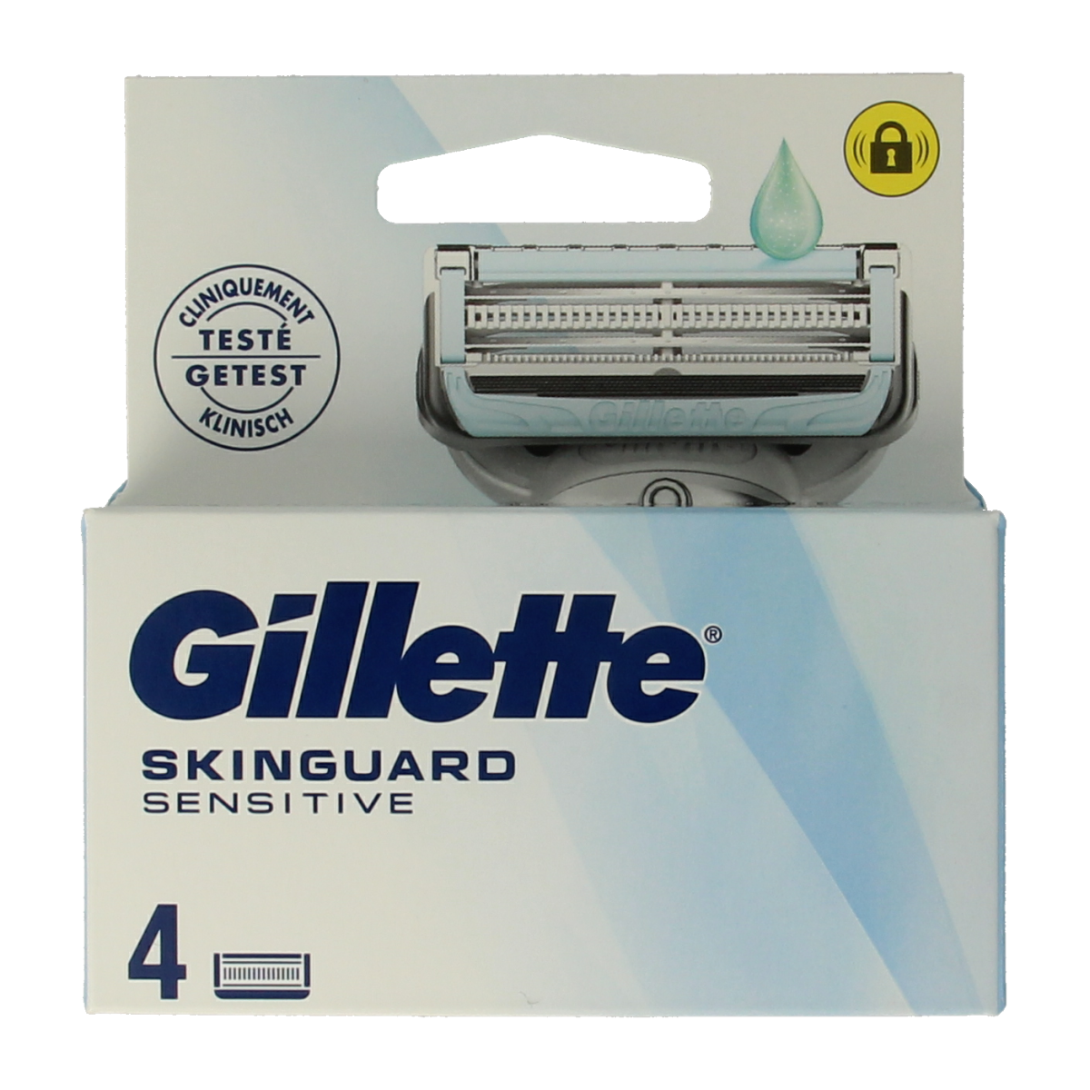 Gillette Skinguard aloe vera mesjes regular 4.00 Stuks