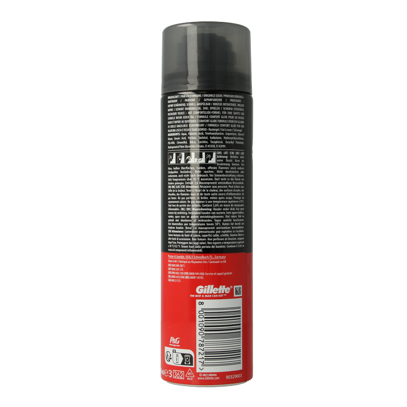 Gillette Base shaving gel original 200 Milliliter