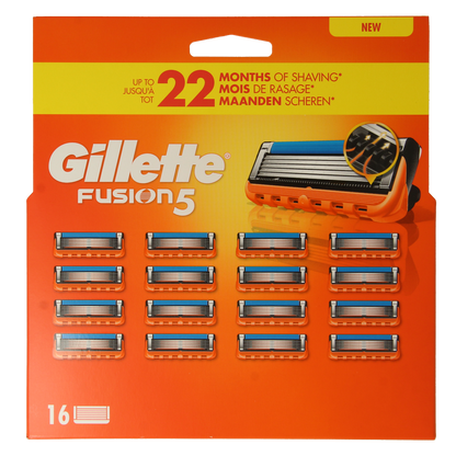 Gillette Fusion manual blades 16.00 Stuks