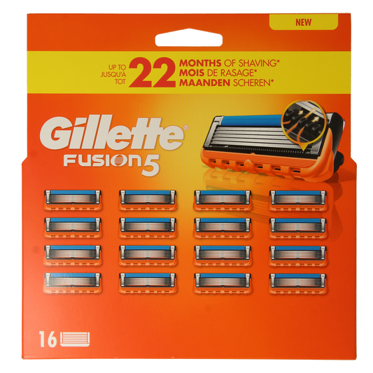 Gillette Fusion manual blades 16.00 Stuks
