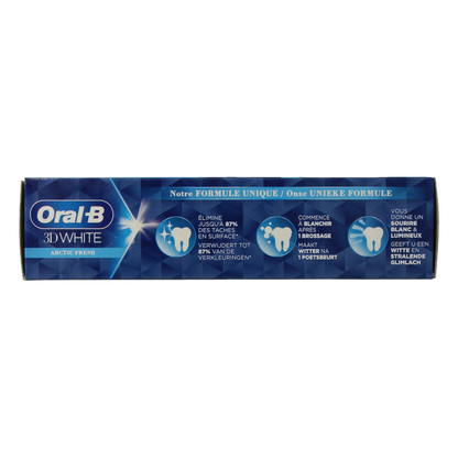 Oral B Tandpasta 3D white arctic fresh 75 Milliliter