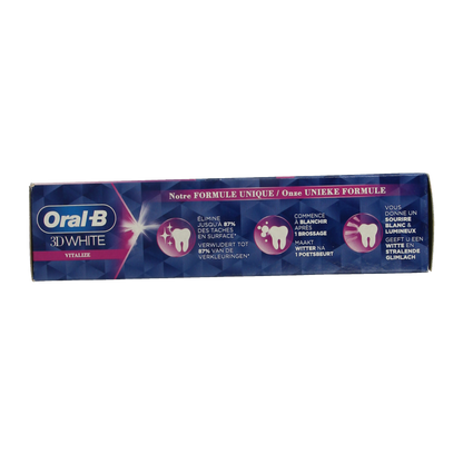 Oral B Tandpasta 3D white vitalize  75 Milliliter