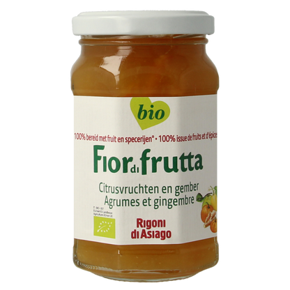 Fiordifrutta Citrusmix gemberjam bio 260 Gram