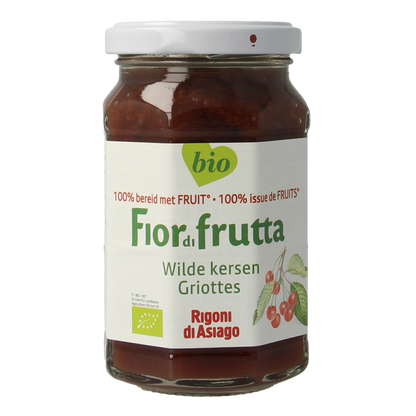 Fiordifrutta Wilde kersenjam bio 250.00 Gram
