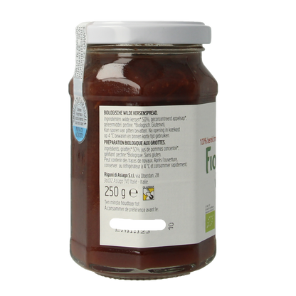 Fiordifrutta Wilde kersenjam bio 250 Gram